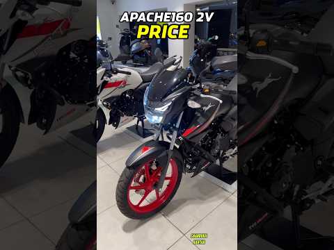 2025 Tvs Apache RTR 160 2v New Model Onroad Price 💯 #tvsapachertr #tvsapache #shorts