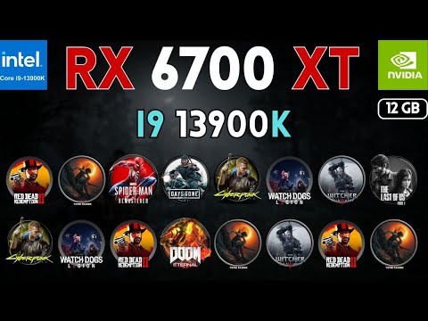 rx 6700 xt 1080p gaming test