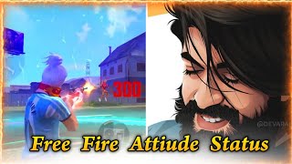 FREE FIRE MASS AND ATTIUDE WHATSAPP STATUS IN RAJESH TAMILANDA