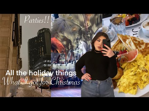 VLOG 40: Harry Potter Yule Ball, Christmas, New Year and Work Party!!