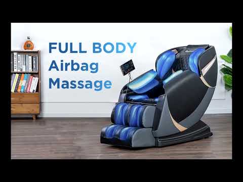 PayLeeHere Full Body Shiatsu Massage Chair with Zero Gravity, Air Massage System, Wormwood