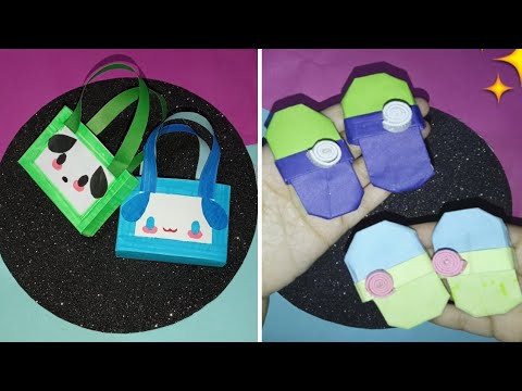 DIY miniature paper craft / Miniature craft/ Paper craft ideas/ Easy craft / How to make