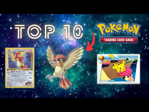 The 10 Most EXPENSIVE Pidgeotto Pokemon Cards! #top10 #pokemon #pidgeotto