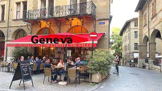 [4K]🇨🇭 Geneva, Switzerland: Exploring the Historic Old Town 2024