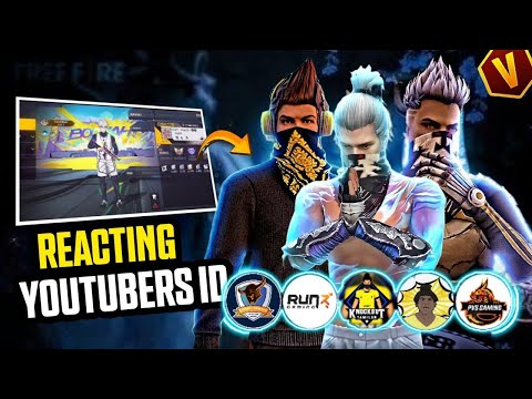 💥அடேய்🔥Reacting To Youtuber’s IDs 😍 And Rating Them 🤯 | Good Or Bad | bpg | Free Fire India