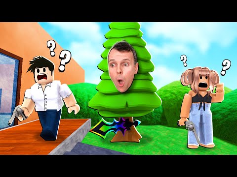 ROBLOX Murder Mystery 2 BUT I ALWAYS WIN AS A TREE!!