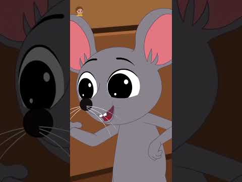 The Cat and The Mouse, বিড়াল এবং ইঁদুর, Kids Rhymes #shorts #cartoonvideos #education #kidsrhymes