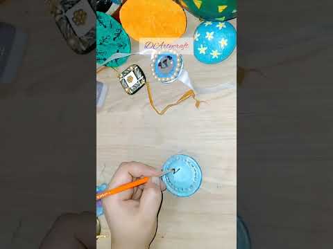 easy diy rakhi making || Rakhi Special || #shorts #diy #rakhi