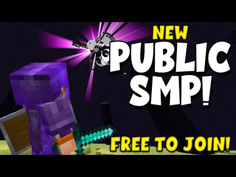 NEW Public SMP! Free to Join! (End Launch!)