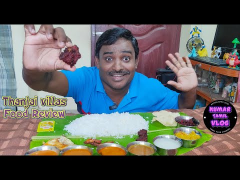 தஞ்சை விலாஸ் | Thanjai villas nonveg meals | food review in tamil | food review | food vlog