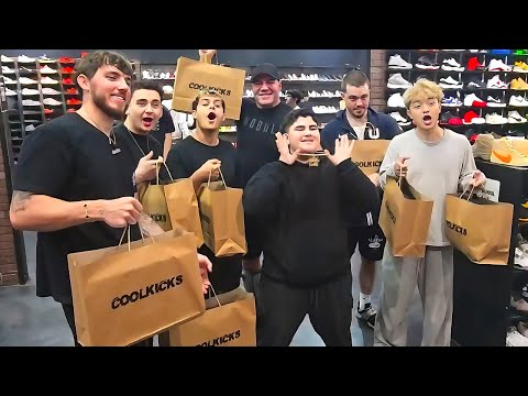 FaZe & Costco Guys Go Sneaker Shopping At Coolkicks!