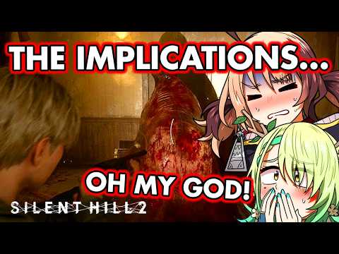 Fauna and Gigi React to Angela's ABSTRACT DADDY and BACKSTORY in Silent HIll 2 【Hololive EN】