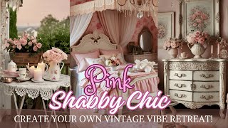 💖 🌸 Create Your Own Vintage-Vibe Retreat | Pinkest Shabby Chic Decor Ideas