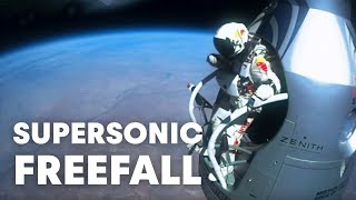 Felix Baumgartner's supersonic freefall from 128k' - Mission Highlights