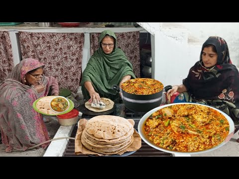 Village Evening Routine with Special Chicken Mash Dal Recipe | Dhaba Style | Irma's family vlog