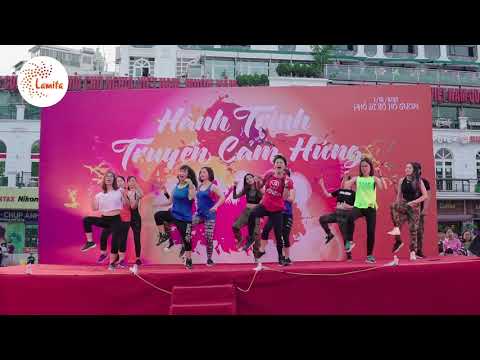 CALYPSO CUMBIA TE QUIERO VER | Lớp 12h 3 5 Phú Minh Vượng | Zumba Fitness Vietnam| Lamita