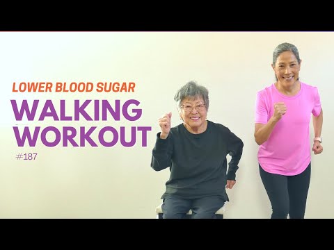 20 Min Walking Workout | Exercise to Lower Blood Sugar