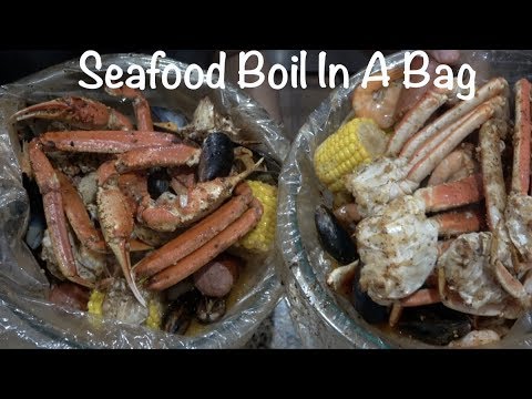 Seafood Boil In A Bag Recipe | How To Cook Seafood In The oven | Southern Smoke Boss