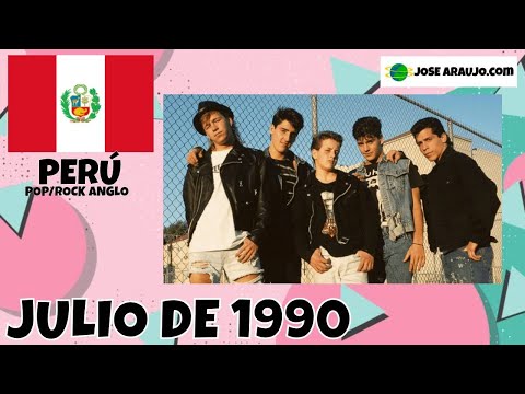 🎶✨ Top 20 Perú 🇵🇪 [Anglo]: Julio de 1990 ✨🎶