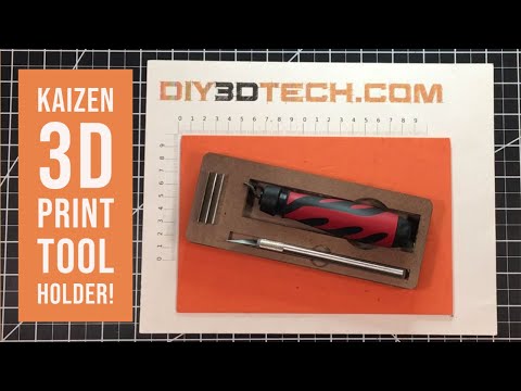 Design Talk - Cardboard Kaizen Craziness With 3D Print Clean Up Tools!