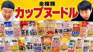 【カップヌードル】かまいたちがカップヌードル全種類から気になるものを食べてみた