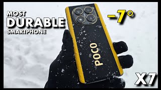 POCO X7 5G Smartphone | The Most Durable Phone Under 25K |  Tested in -7° Temperature  #datadock