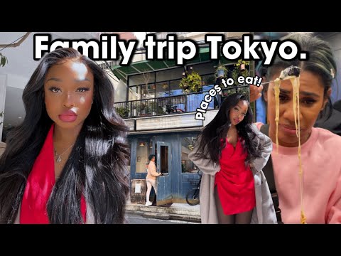 Vlog Family trip Tokyo JAPAN Where to eat in Tokyo