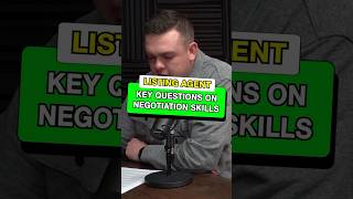 Listing Agent: Key Questions on Negotiation Skills! #shorts #listingagent #listing