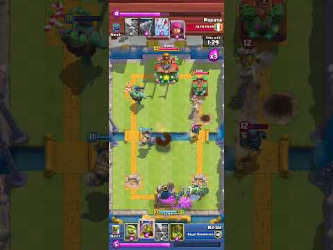 Clash Royale: 3-crown comeback #clashroyale #3crown