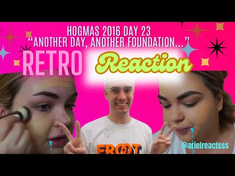 HOGMAS 2016 DAY 23 "ANOTHER DAY, ANOTHER FOUNDATION...."--RETRO REACTION!