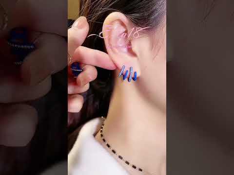 Beautiful Stunning😍 Elegant Earrings  ❤ | Share and like them |#shortsvideo