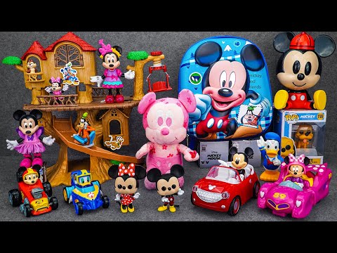 Satisfying with Unboxing Cute Disney Minnie Mouse Clubhouse, Tree House Playset | Review Toys ASMR