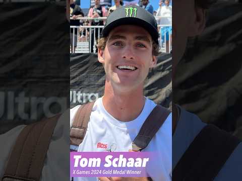 Interview with Tom Schaar 🥇 #skateboarding #xgames