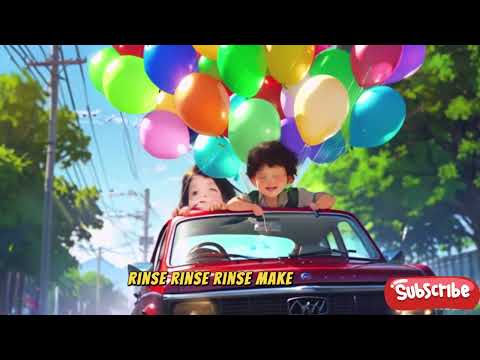 "Clean and Gleam 🚘✨ | Car Wash Song for Little Stars!"