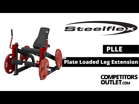 Steelflex PLLE Plate Loaded Leg Extension