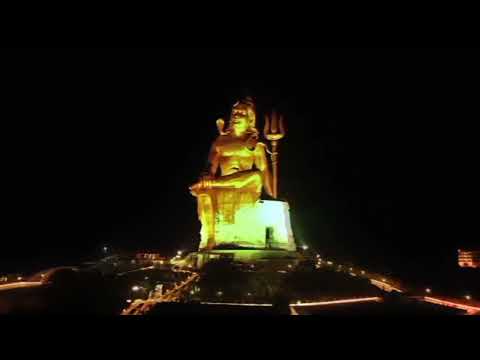 Statue of belief Shiv murti Nathdwara light show