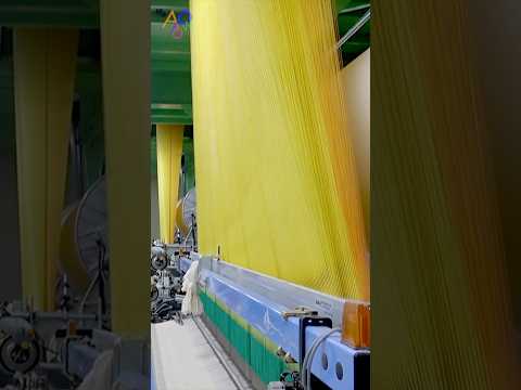 Towels Making Process. Mass Production Factory in Korea