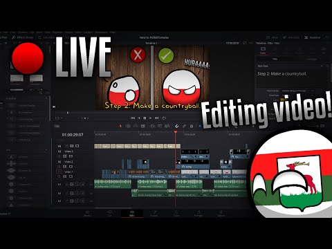 🔴 LIVE | EDITING VIDEO with PolishTortoise!