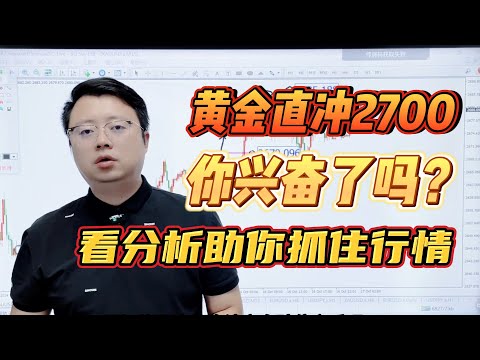 黄金直冲2700，你兴奋了吗？看分析助你抓住行情！【外汇交易策略】