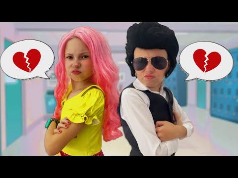 Alice and Johny - love story at school with friends