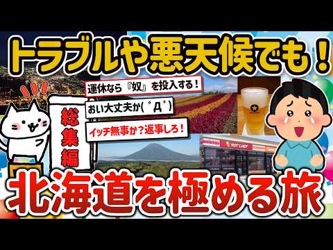 【2ch旅スレ】総集編！北海道へ旅に出た！JRやバス、バイク、ドライブでトラブルを乗り越えて景色やグルメを楽しむ旅の様子を挙げてくｗ【ゆっくり解説】