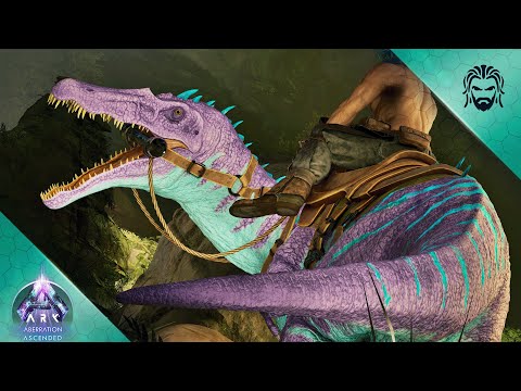 My New Caving Baryonyx is Ready! - ARK Aberration [E25]