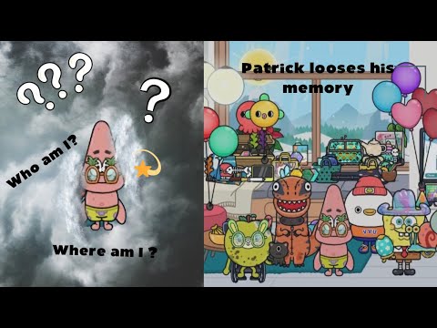 Patrick losses his Memory #119 💫☁️😵‍💫😵#youtubevideos #spongebob #patrick #tocaboca