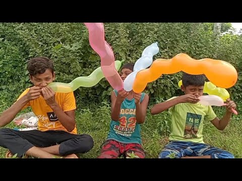 outdoor fun with Rocket Balloon and learn colors for kids by I kids episode -42