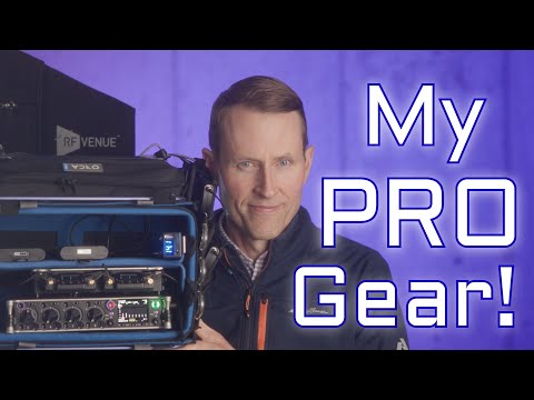 Which PRO sound and camera gear do I use? 2024