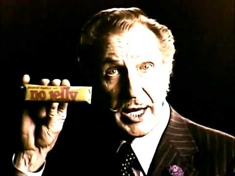 Vincent Price Peter Paul Candy Bar Commercial (1972)