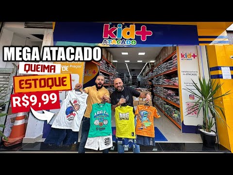 BRÁS SP | LOJA De FÁBRICA ROUPA INFANTIL Por R$9,99 MODA INFANTIL NO BRÁS ATACADO INFANTIL BARATO