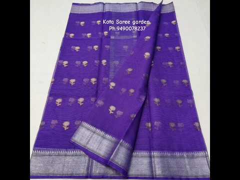 Pure cotton Kota weaving sarees.ph:9490078237 #wholesalekota #Kotasaree #viralshorts