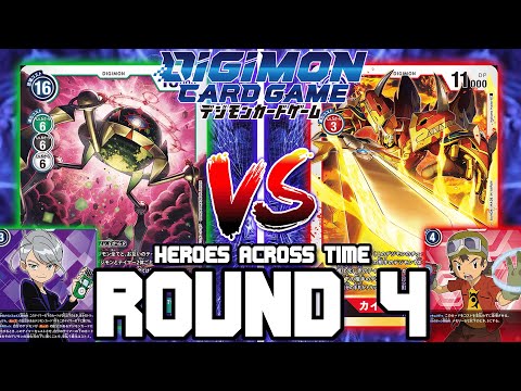 Quartzmon VS KaiserGreymon!! | Digimon Card Game: BT-12 Heroes Across Time (ROUND 4)