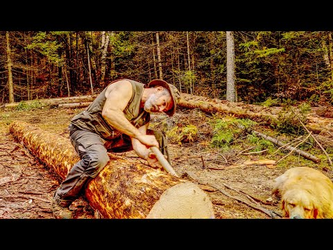 These logs are heavy, but they do have character